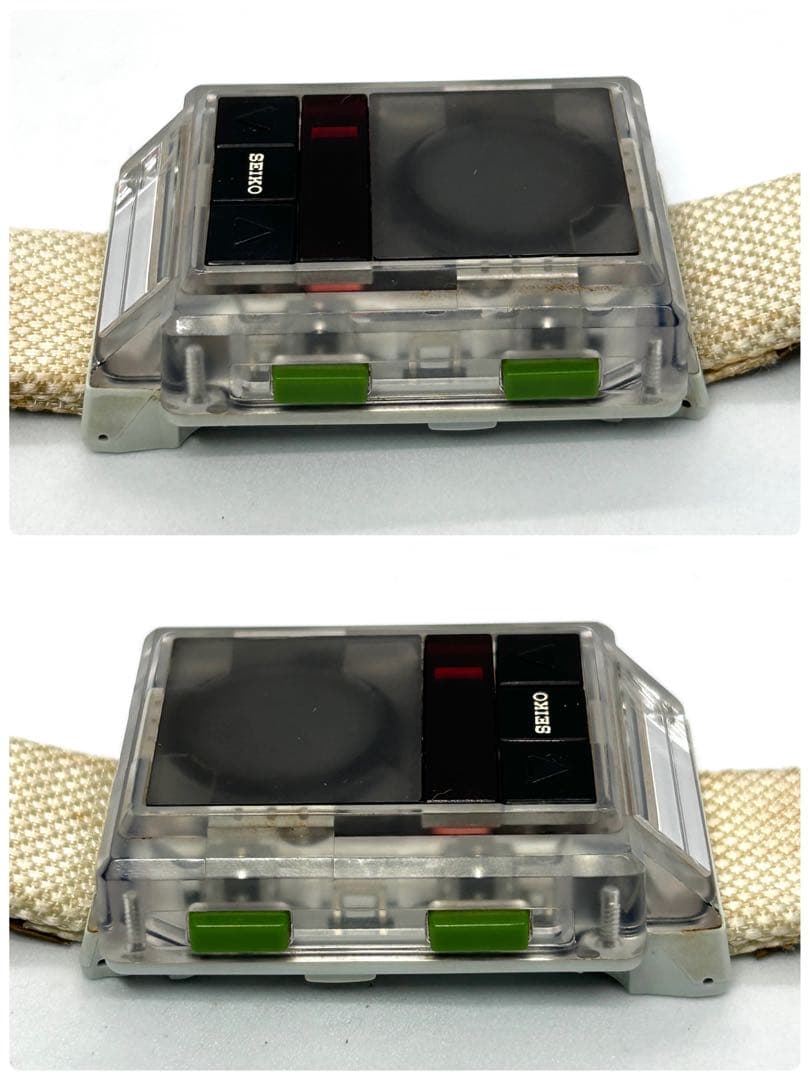 新品電池 稼働 SEIKO フリークエンシー 小室哲哉 B010-4000