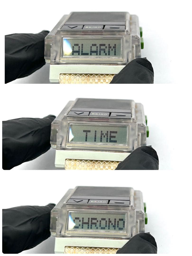 新品電池 稼働 SEIKO フリークエンシー 小室哲哉 B010-4000