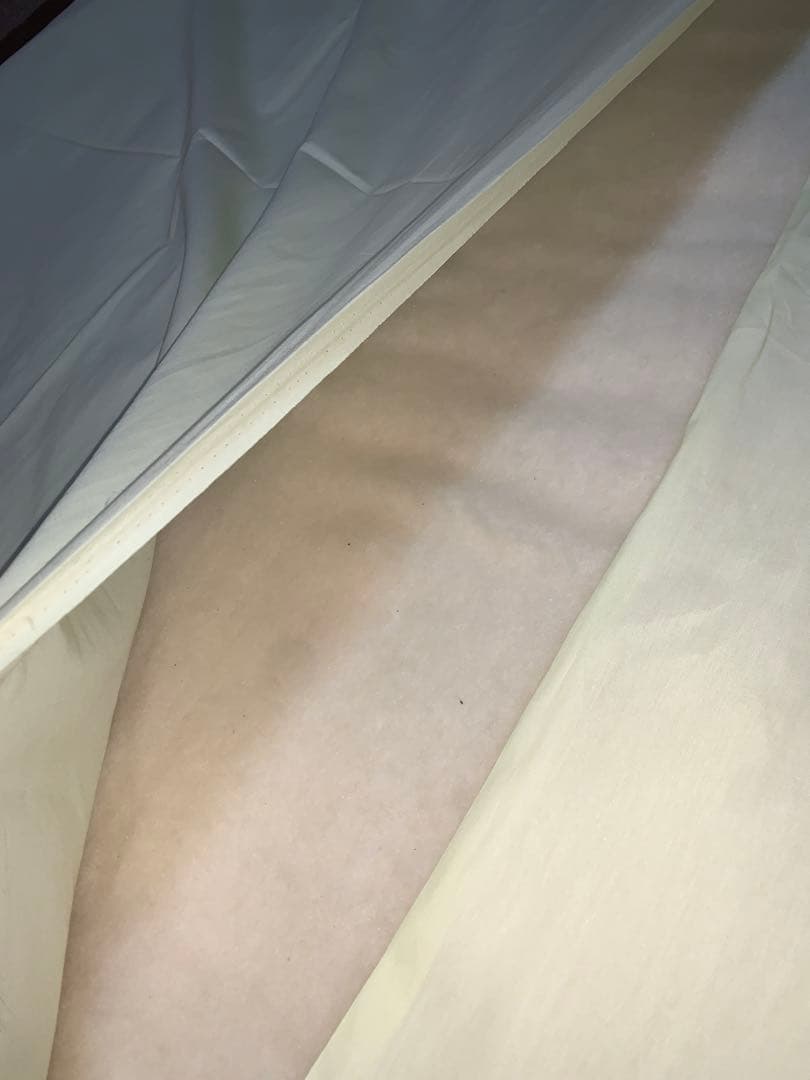 西川生地綿100%サテン手造り綿わた入りシングル掛布団155x200cmカバー付