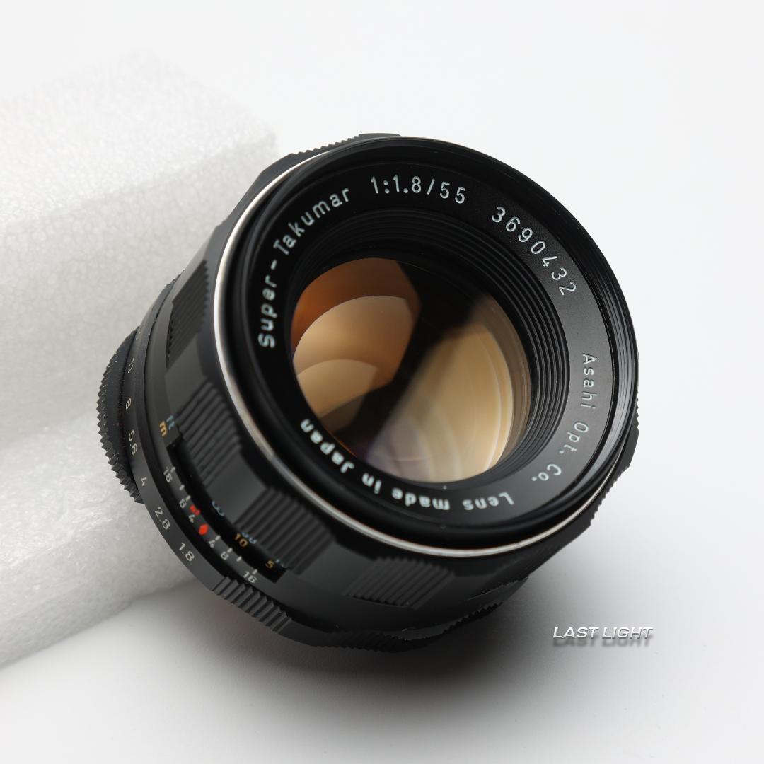 【美品】ペンタックス Super-Takumar 55mm F1.8 後期アトム