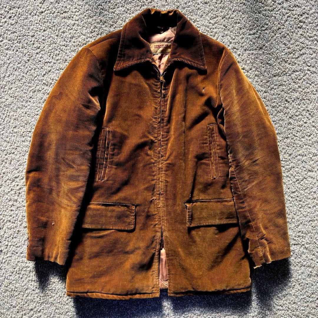 【40s】 HERCULES コーデュロイ ジャケット タケノコ