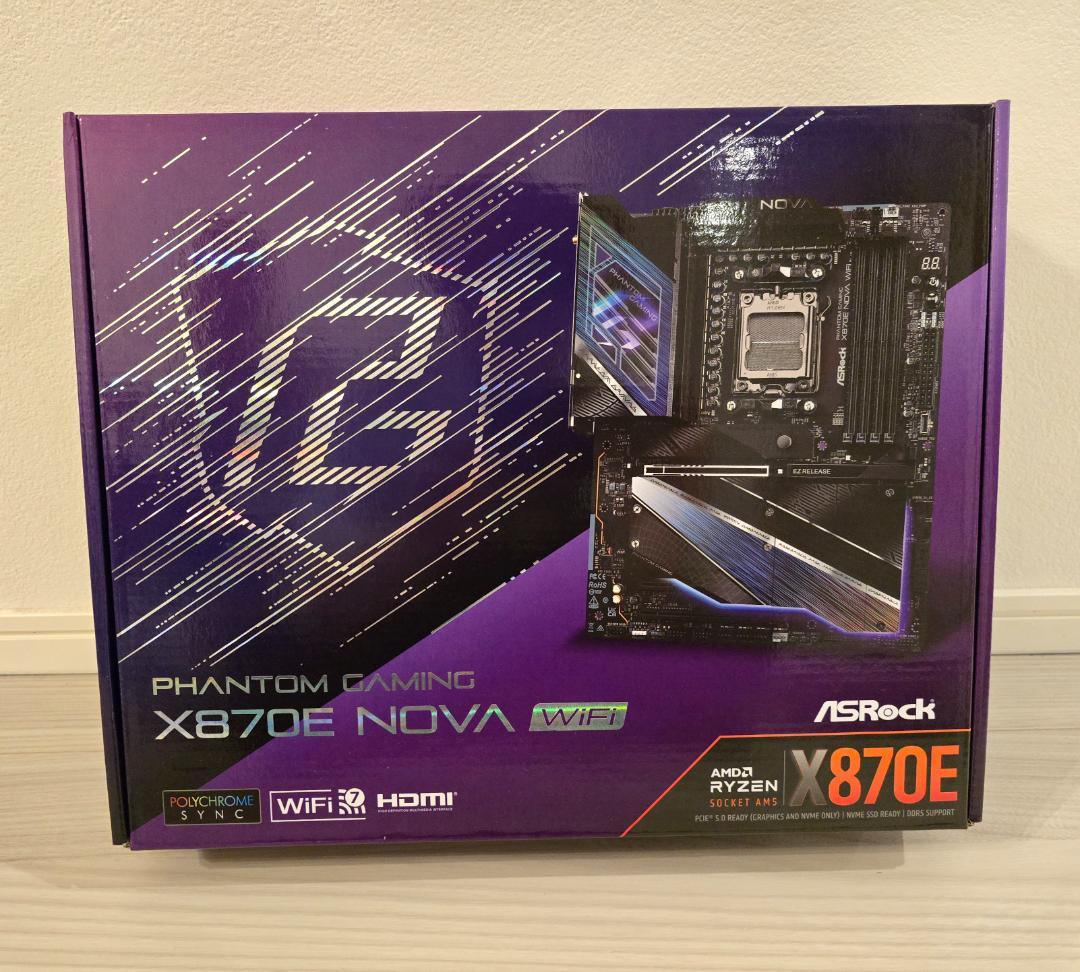 ASRock X870E Nova WiFi 新品