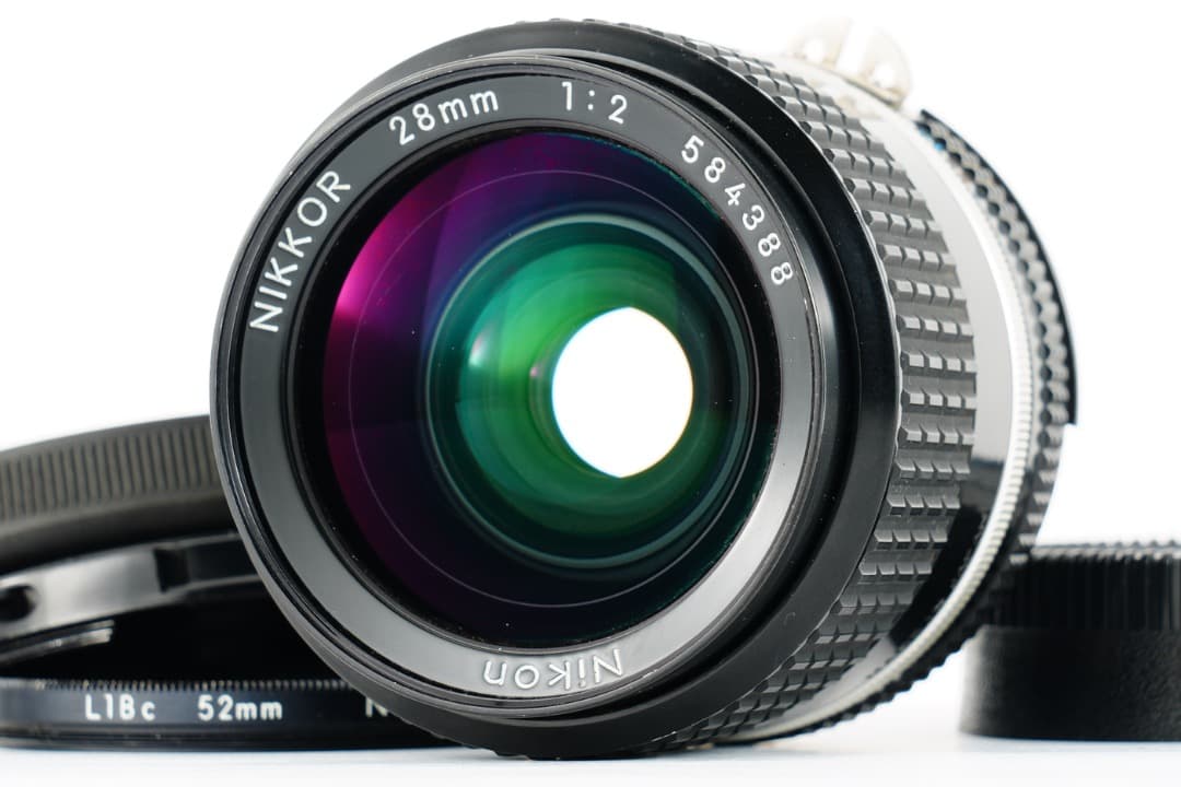 【寄れる】Nikon Ai-s Nikkor 28mm F2 ニコン 388
