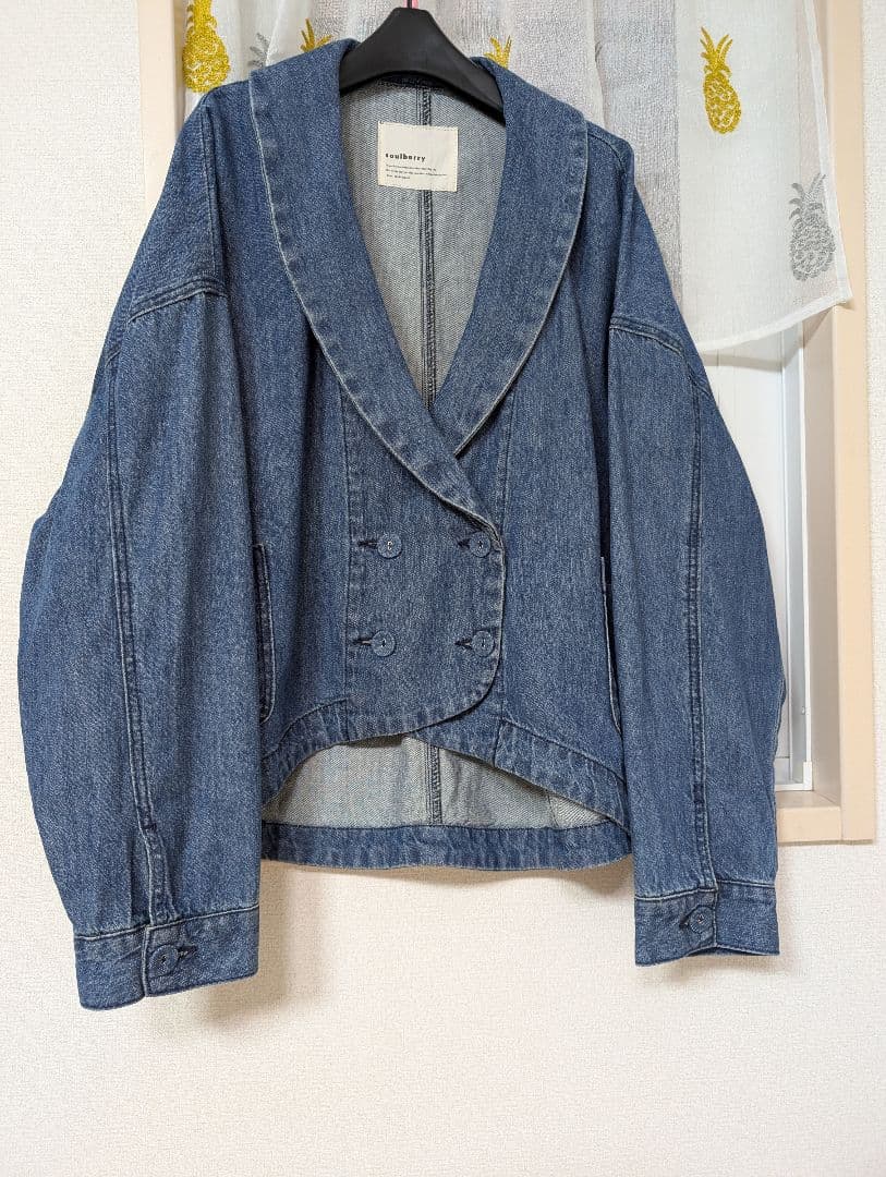 ✨️soulberry✨️ダブルなデニムのジャケット M