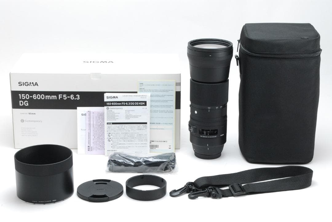 【ほぼ新品 箱付き】SIGMA 150-600mm F5-6.3 Canon