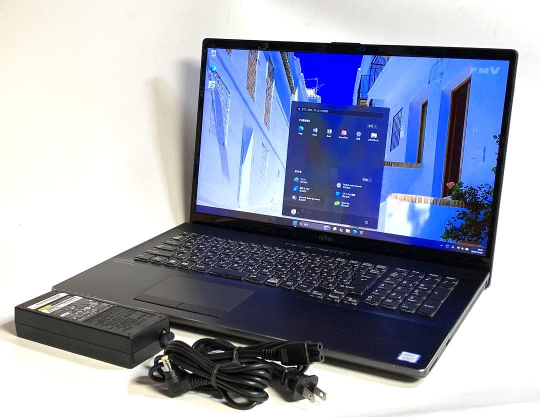 富士通 使用少 M.2+1.0TB i7-9750H 大型17.3型 16GB