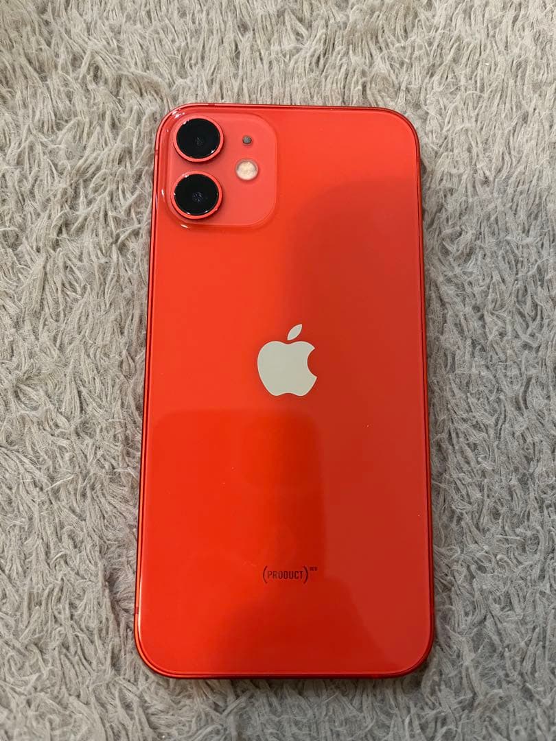 Apple iPhone 12mini レッド 本体