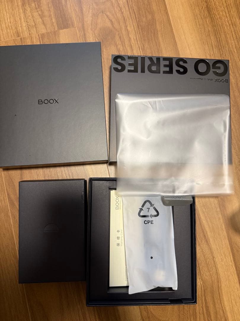 BOOX Go7 Android 電子書籍リーダー モノクロパネル + ケース