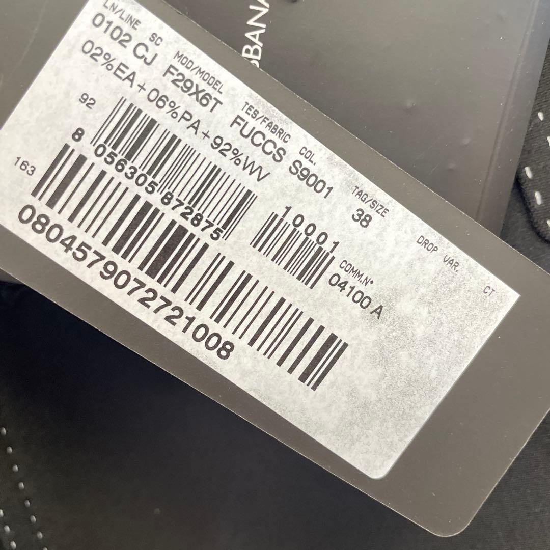 DOLCE&GABBANA 新品タグ付きレディース　ダブルブレストジャケット38