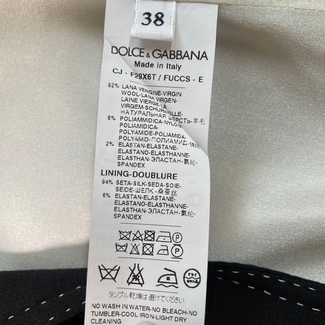 DOLCE&GABBANA 新品タグ付きレディース　ダブルブレストジャケット38