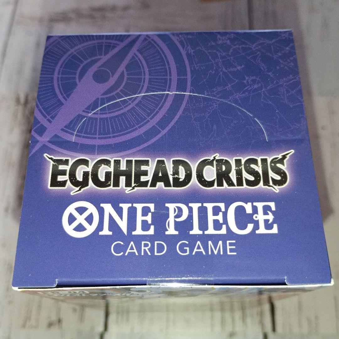 エッグヘッドクライシステープ付き未開封1BOXワンピースカードゲーム