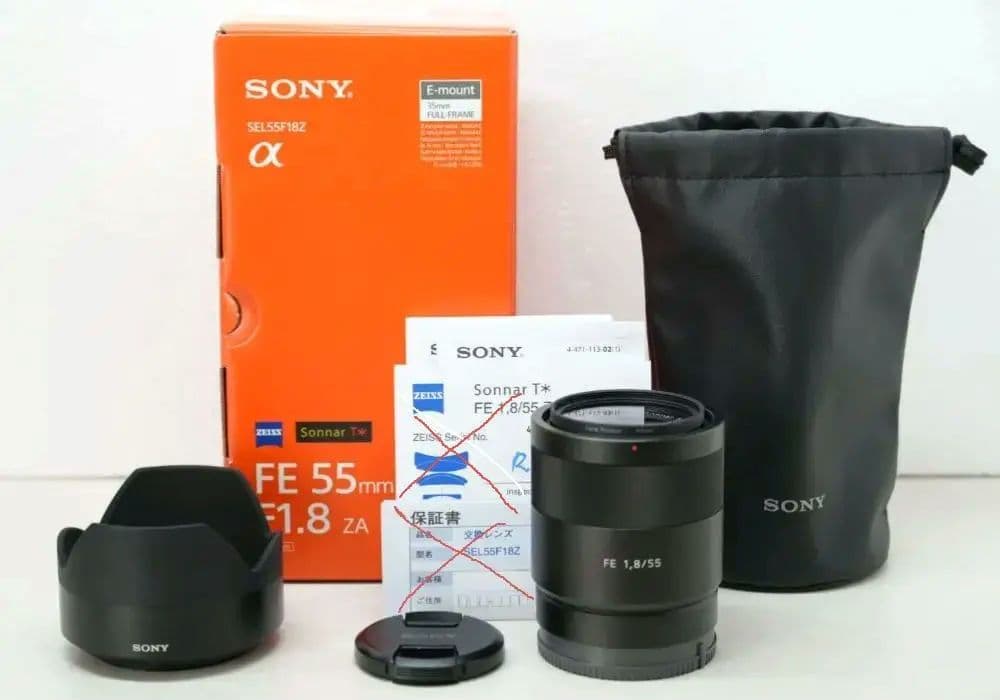 ソニー 単焦点レンズ Sonnar T* FE 55mm F1.8 ZA