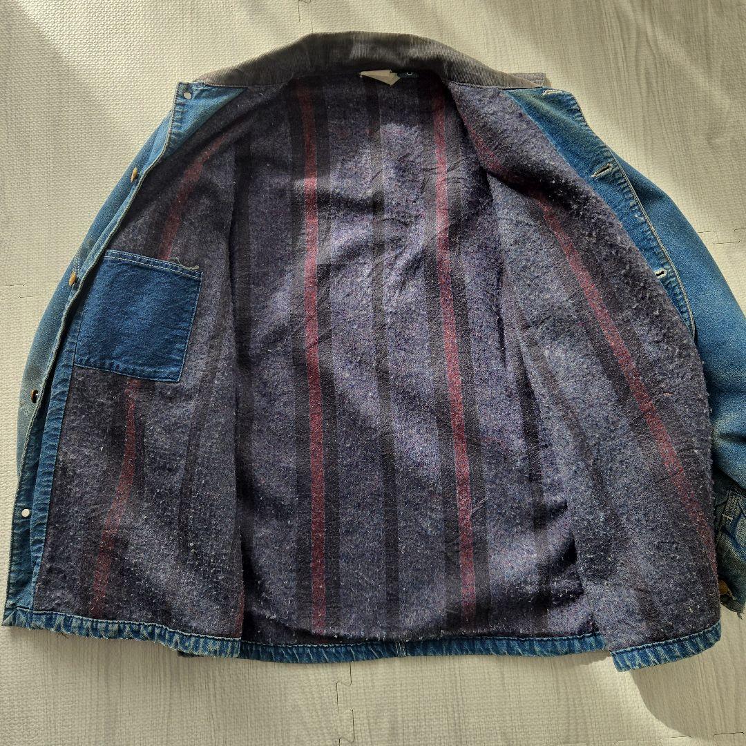 ◎80s Carhartt ミシガンチョアコート ジャケット ye着用 デニム