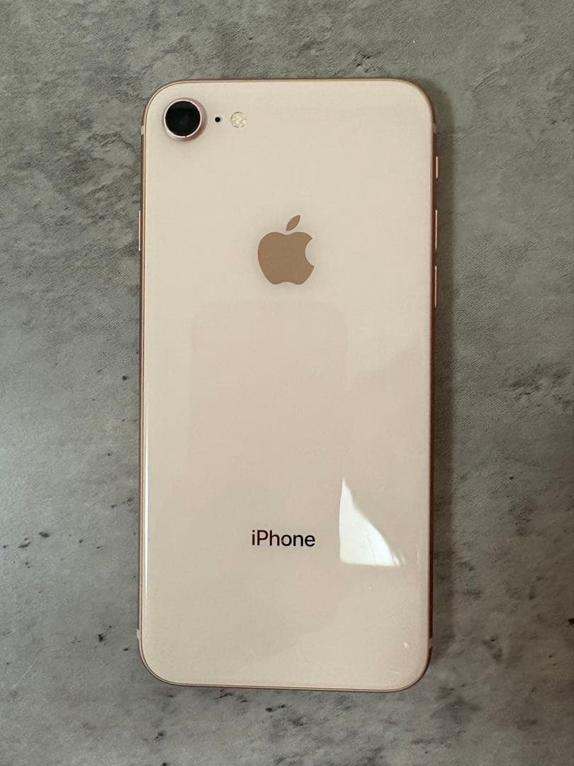 iPhone8 ゴールド 本体 バッテリー100%