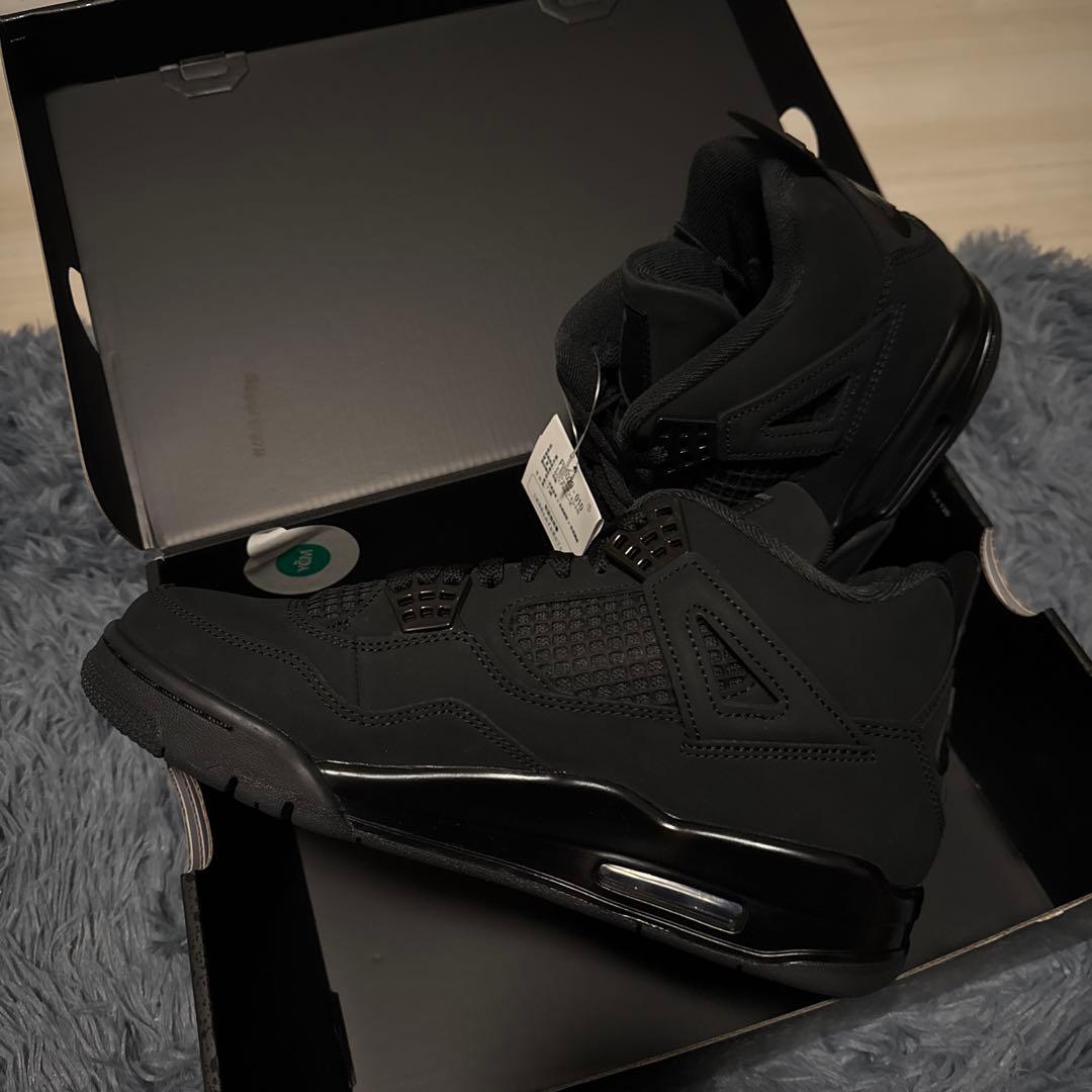 NIKE エアジョーダン4 ブラックキャッツ 27cm