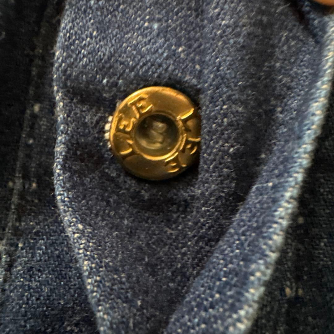 70'S ‼️Vintage Lee デニムオーバーオールmade in USA‼️