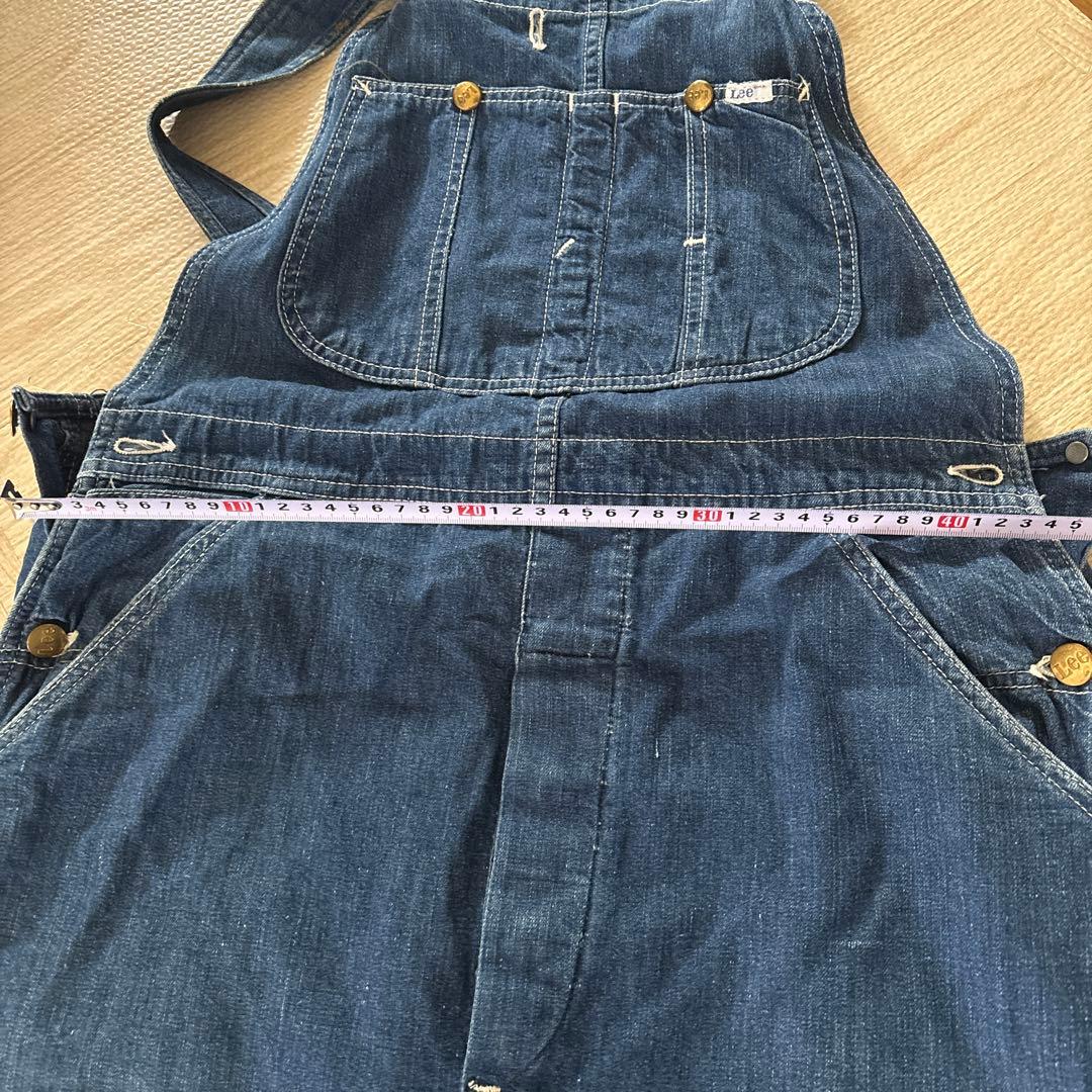 70'S ‼️Vintage Lee デニムオーバーオールmade in USA‼️