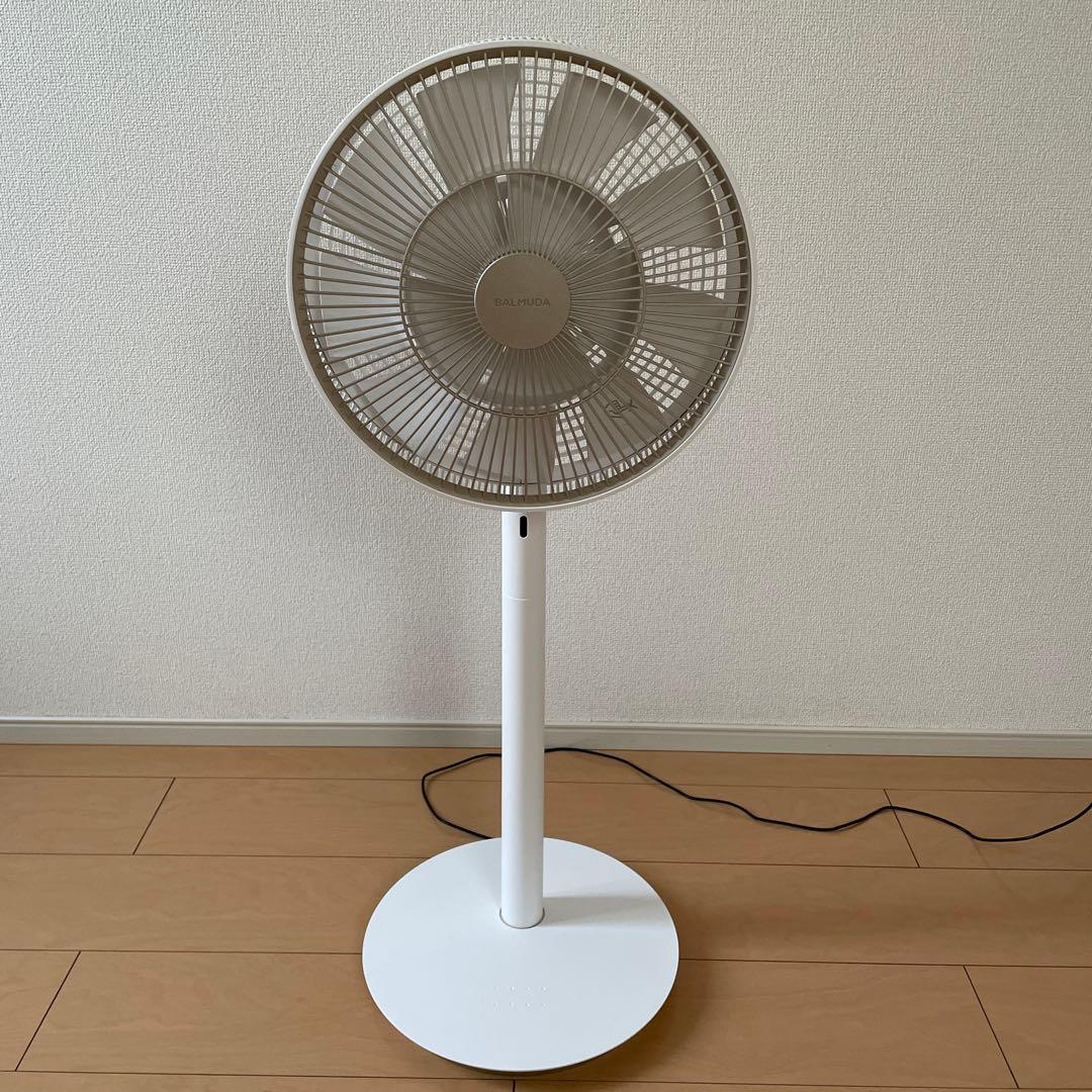 バルミューダ　扇風機　シャンパンゴールド