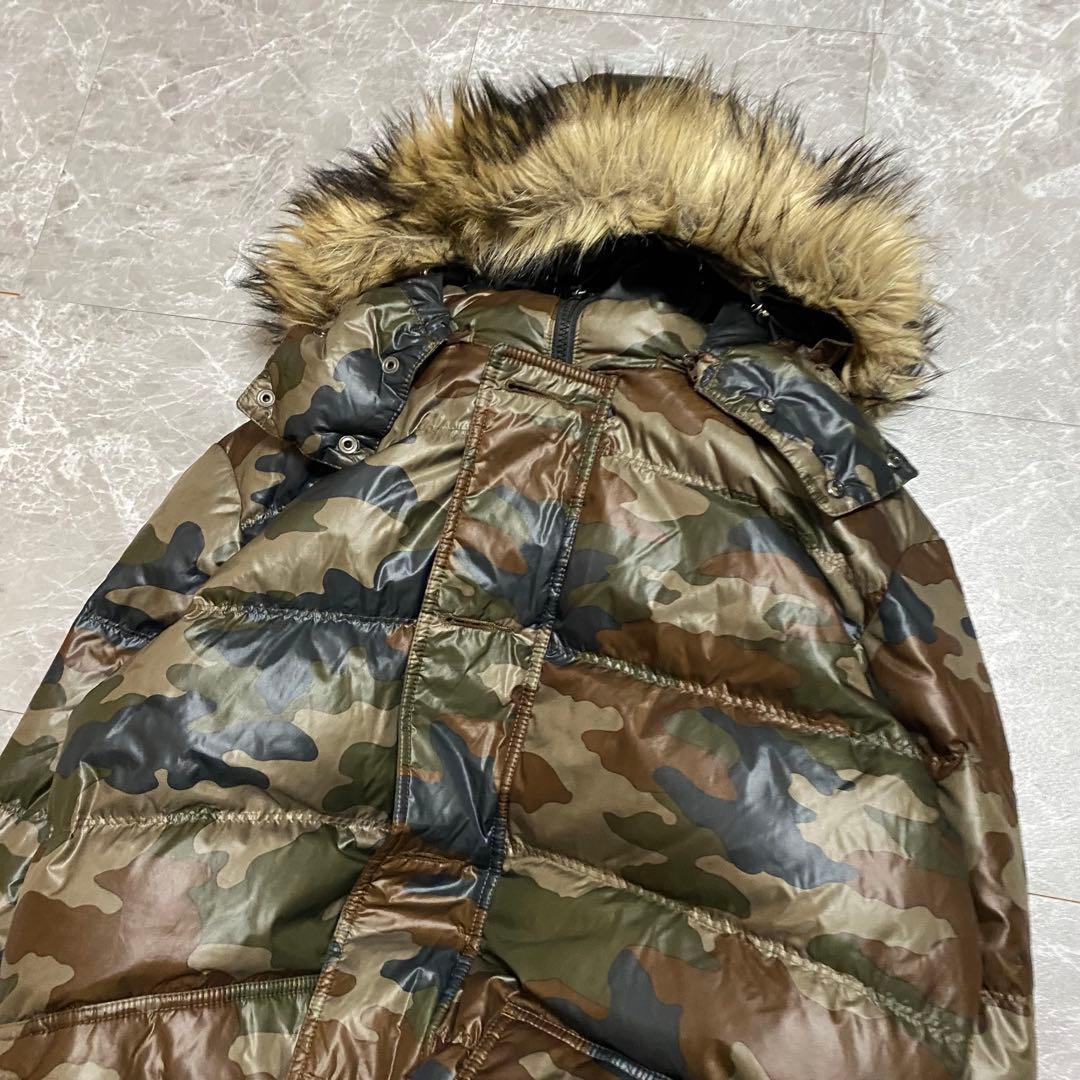 00s old uniqlo ファー ダウンジャケット y2k 平成 グランジ