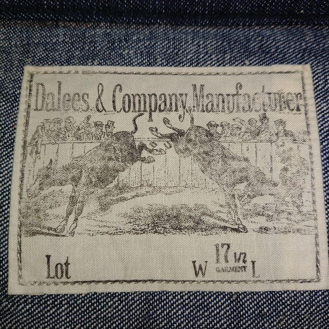 新品 ダリーズ 81B ID 30sDENIM ZIP JACKET (XL)