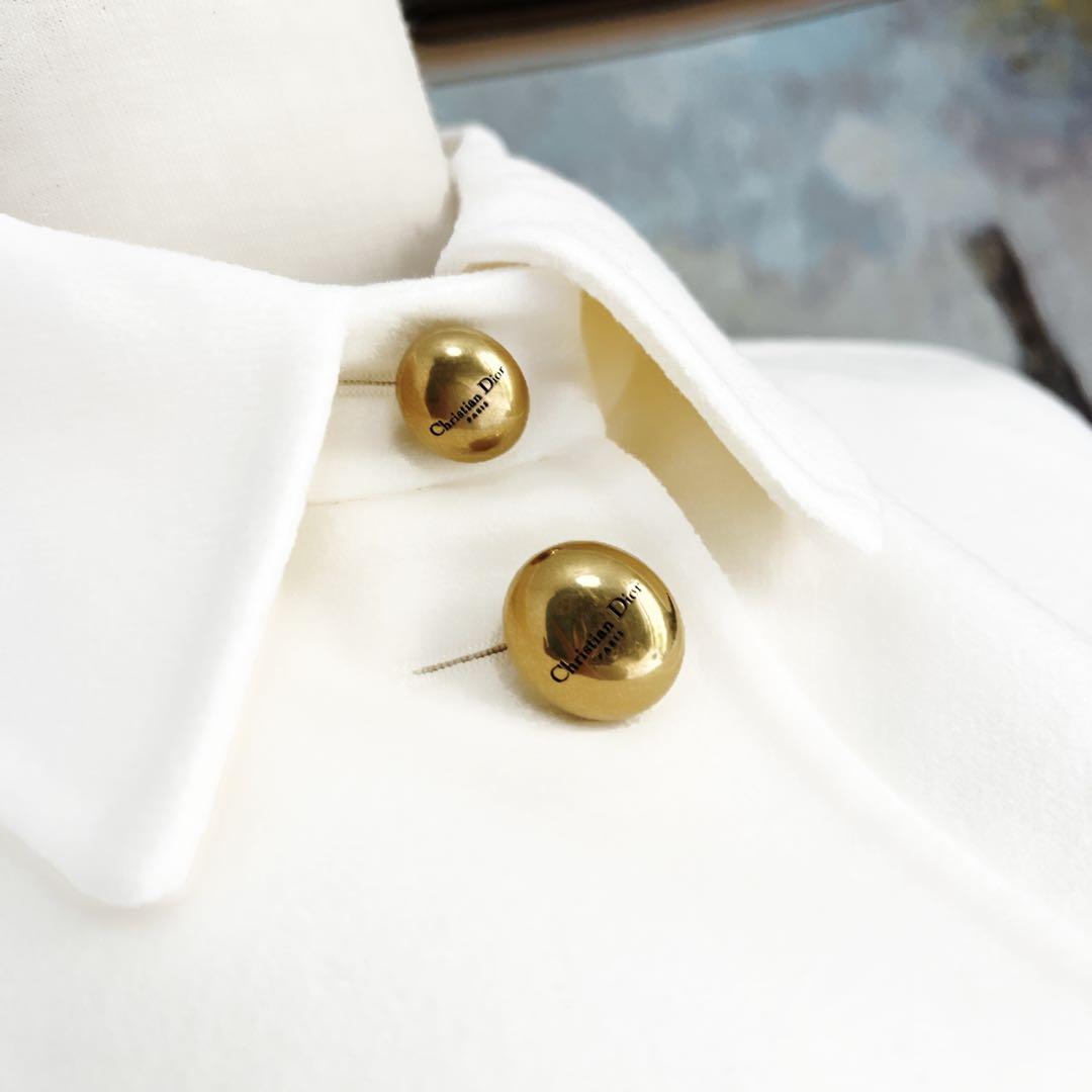 極美品　Christian Dior ディオール　ケープ　ダブルフェイス　コート