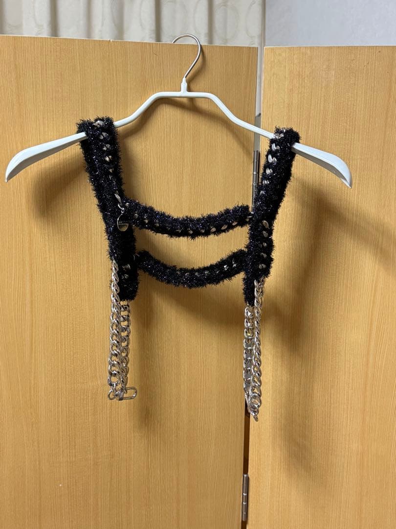 ♦noir kei ninomiya♦チェーンハーネスAD2023黒
