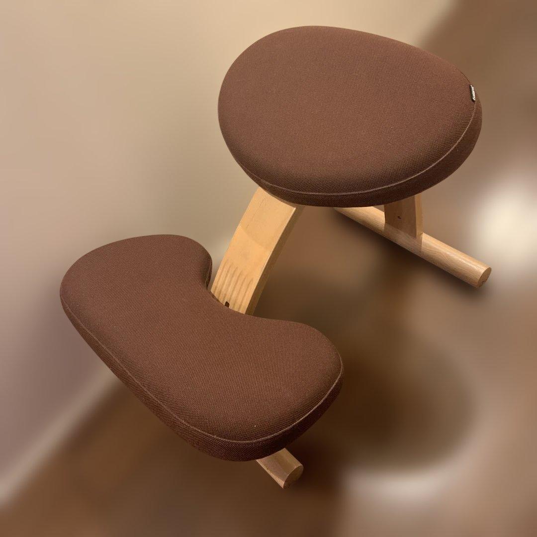 正規品　バランスイージー　バランスチェア　サカモト　正規品　姿勢矯正　ブラウン