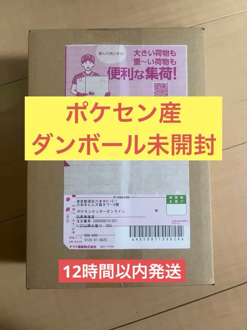 【ポケセン産】ムニキスゼロBOX ダンボール未開封
