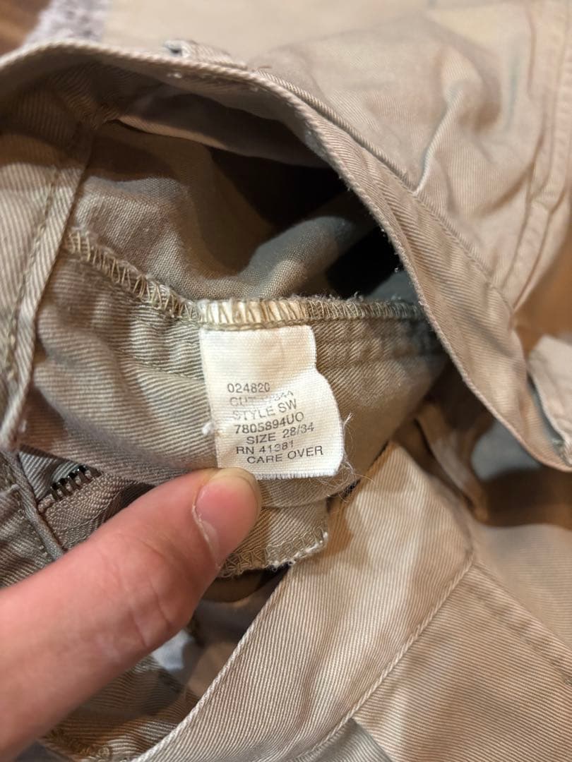 古着　90s　ポロバイラルフローレン　ポロチノ　チノパンツ　USA製