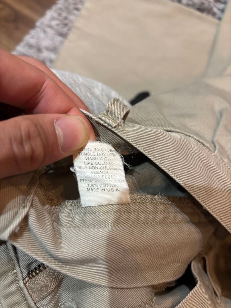 古着　90s　ポロバイラルフローレン　ポロチノ　チノパンツ　USA製