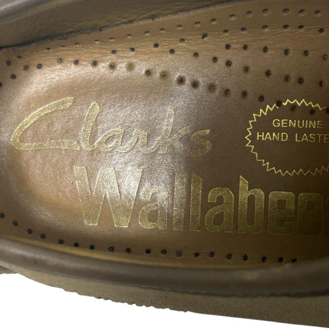 美品 人気モデルクラークス ワラビー ナタリー スエード ベージュ 24cm