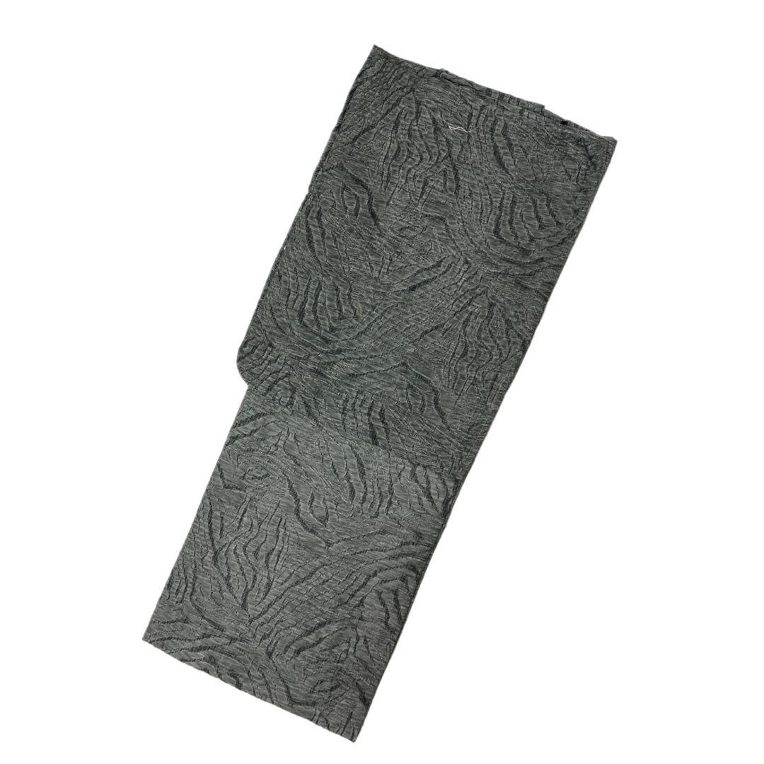 浴衣のみ　新作 1セットのみ 浴衣ジェンヌ シフォン素材 チャコールグレー