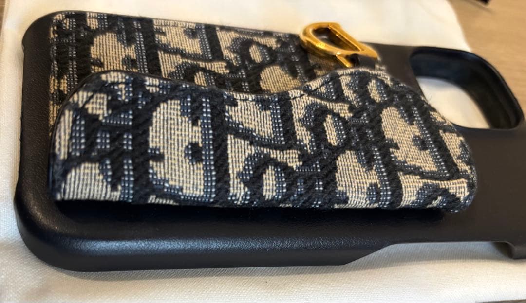Dior iPhone15ケース オブリーク サドル