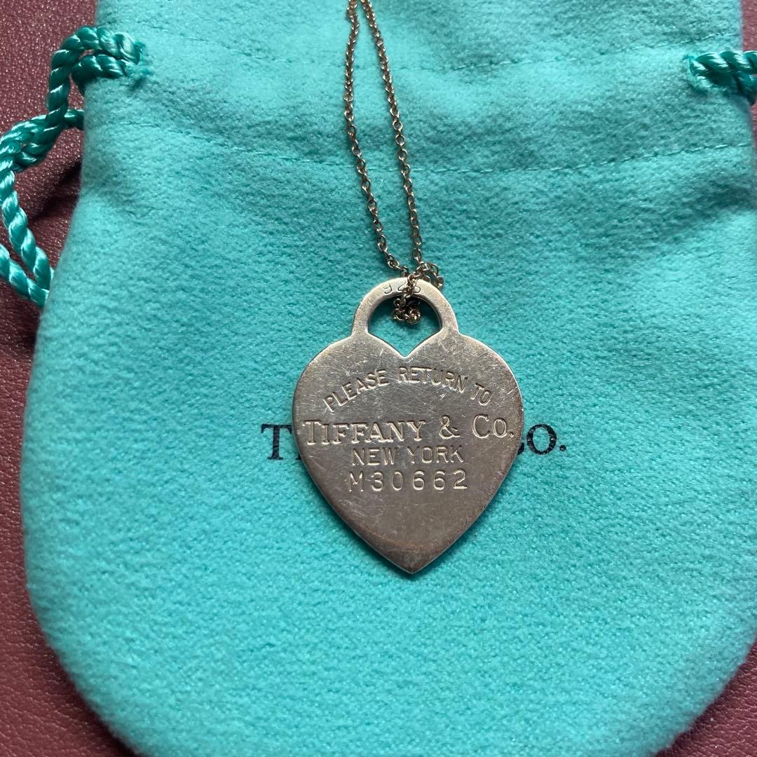 Tiffany リターントゥハート タグ ネックレス