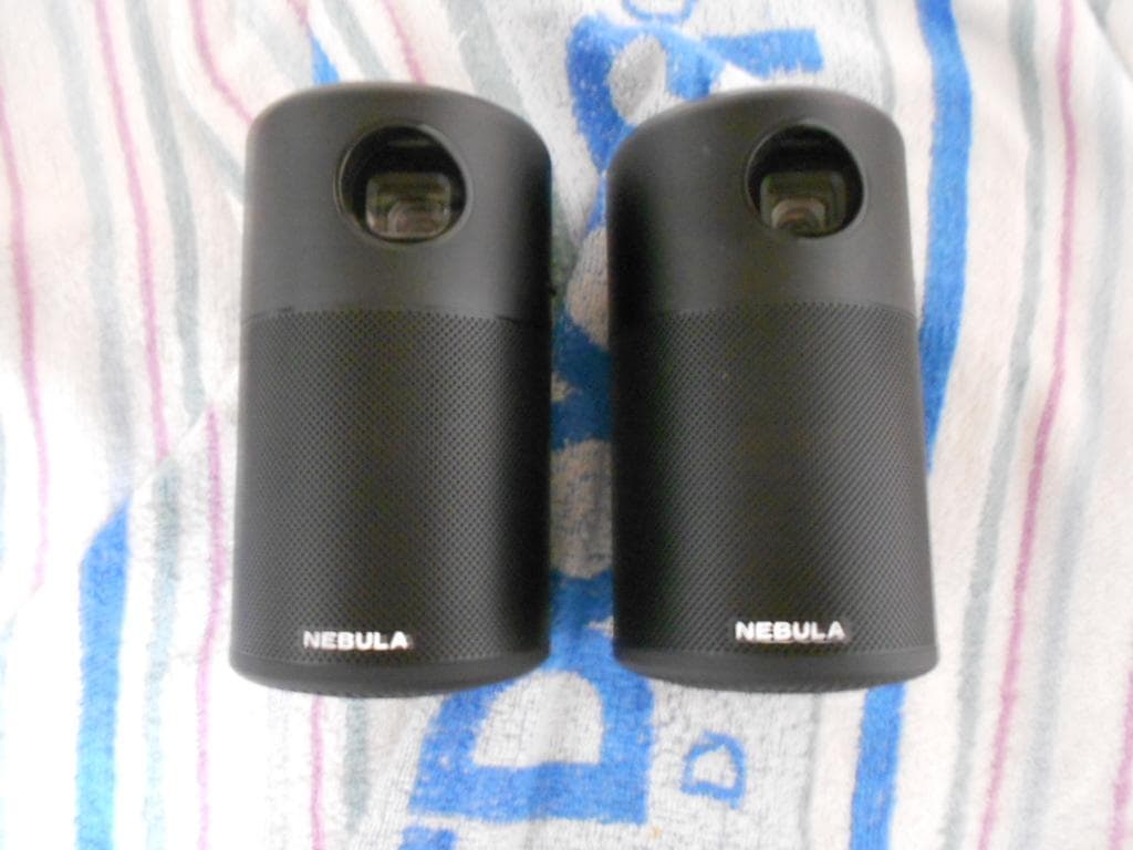 NEBULA Capsule 2台　本体のみ　映像がでるのみ確認 D4111