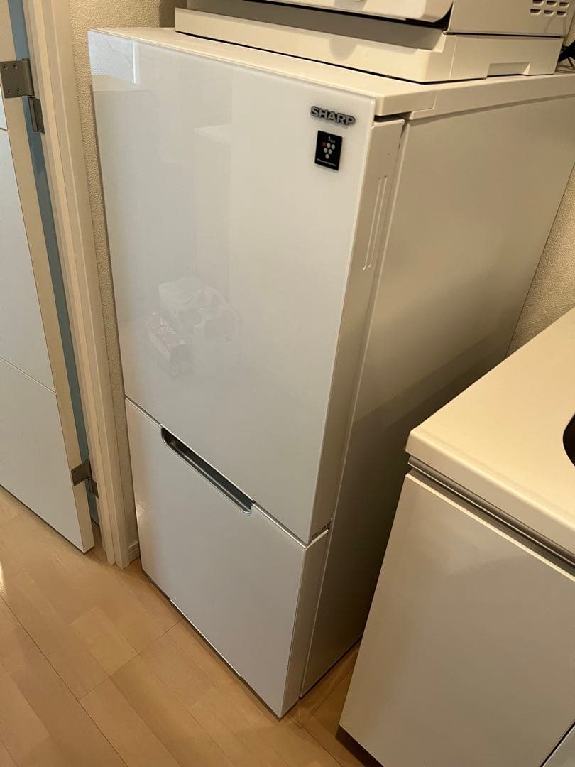 SHARP冷蔵庫2024年製152L 一人暮し向け　プラズマクラスター