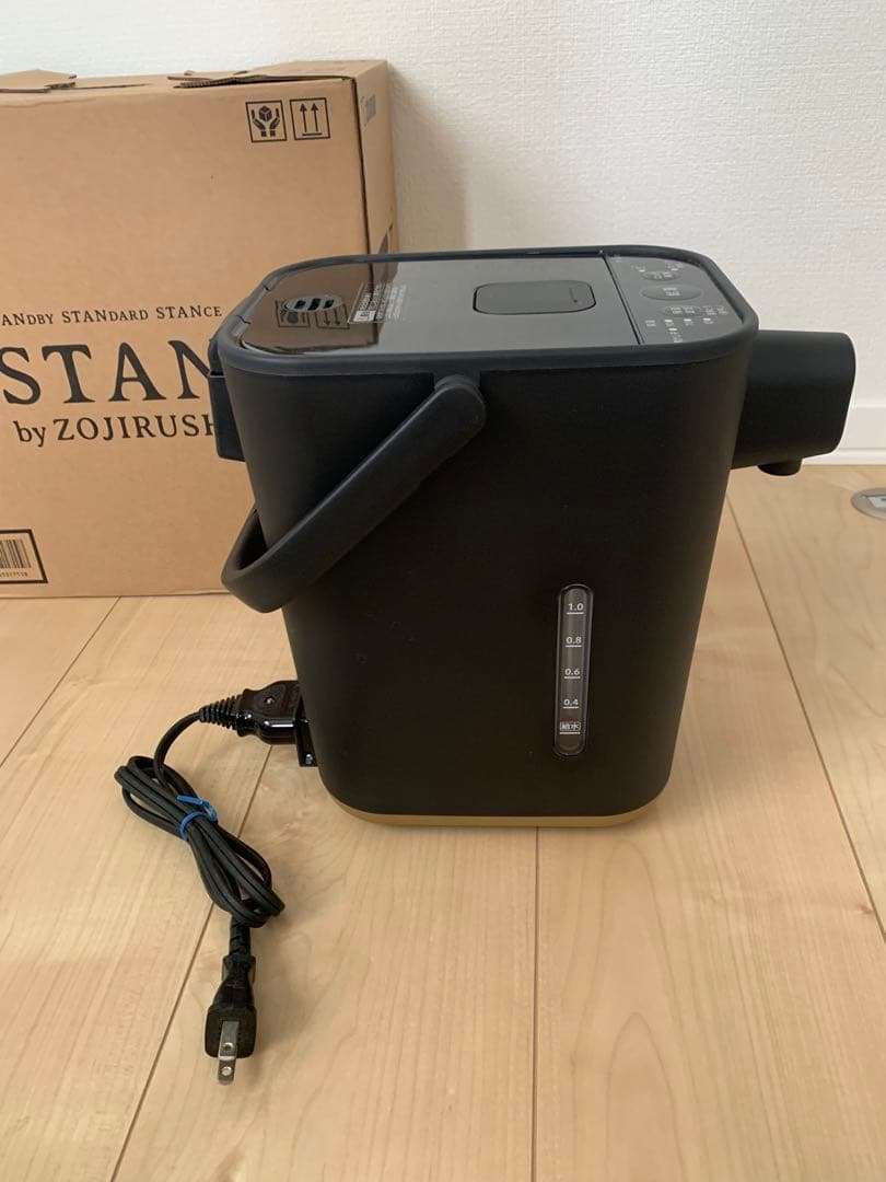 【2024年製 新品・未使用品】象印　STAN ポット CP-CA12 ブラック