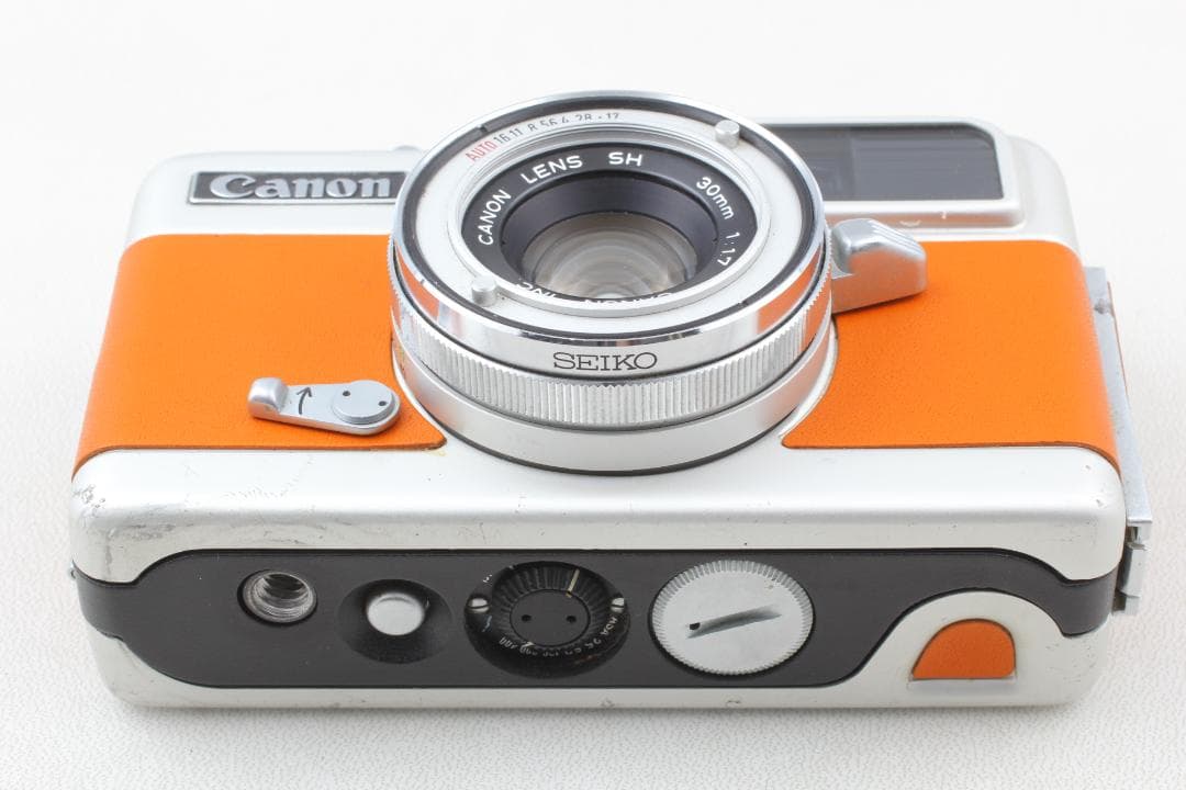 【整備済　並品】オーカー色 Canon Demi EE17露出計不良 #1369