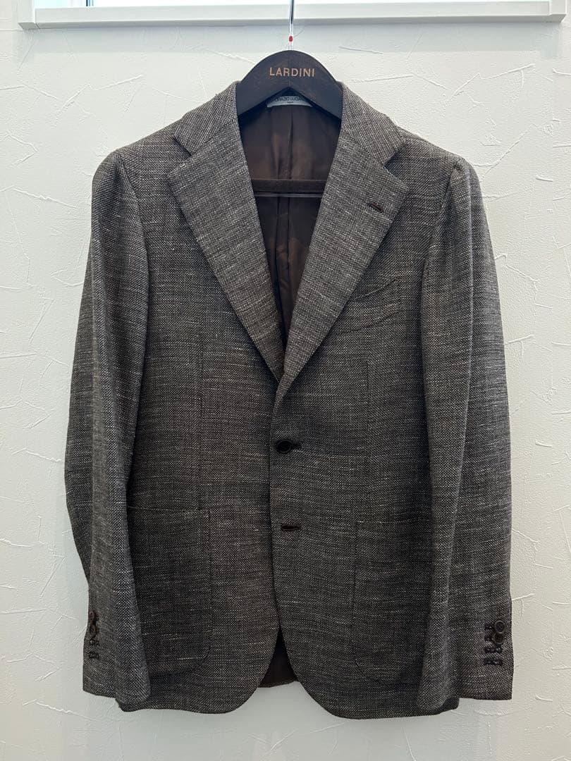 ORAZIO LUCIANO テーラードジャケット　ブラウン　44