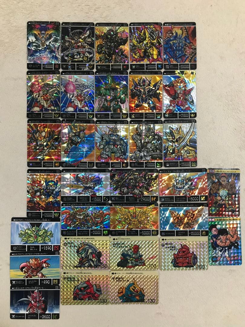 SDガンダムカードダス　30枚セット(ストリートファイター2枚) 美品