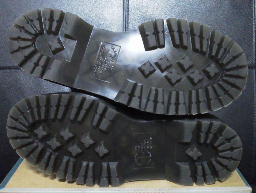 Dr.Martens JADON WS UK6 黒 男女可 厚底 白ステッチ