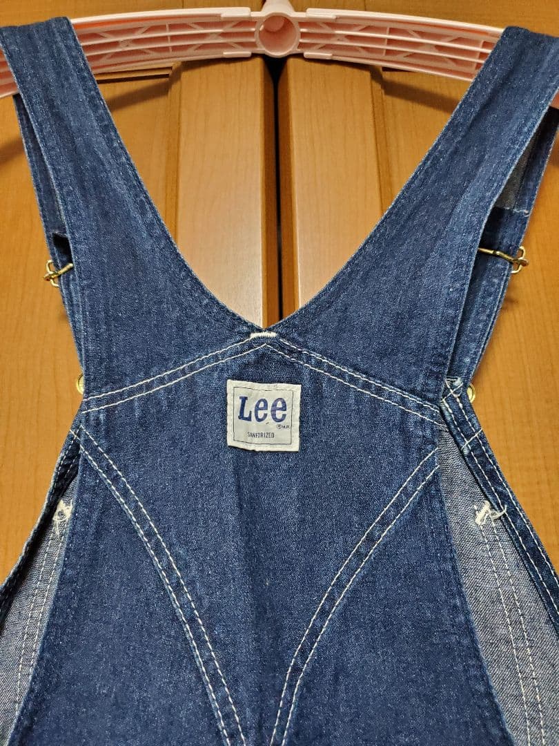 Lee デニムオーバーオール 25年から30年前の物