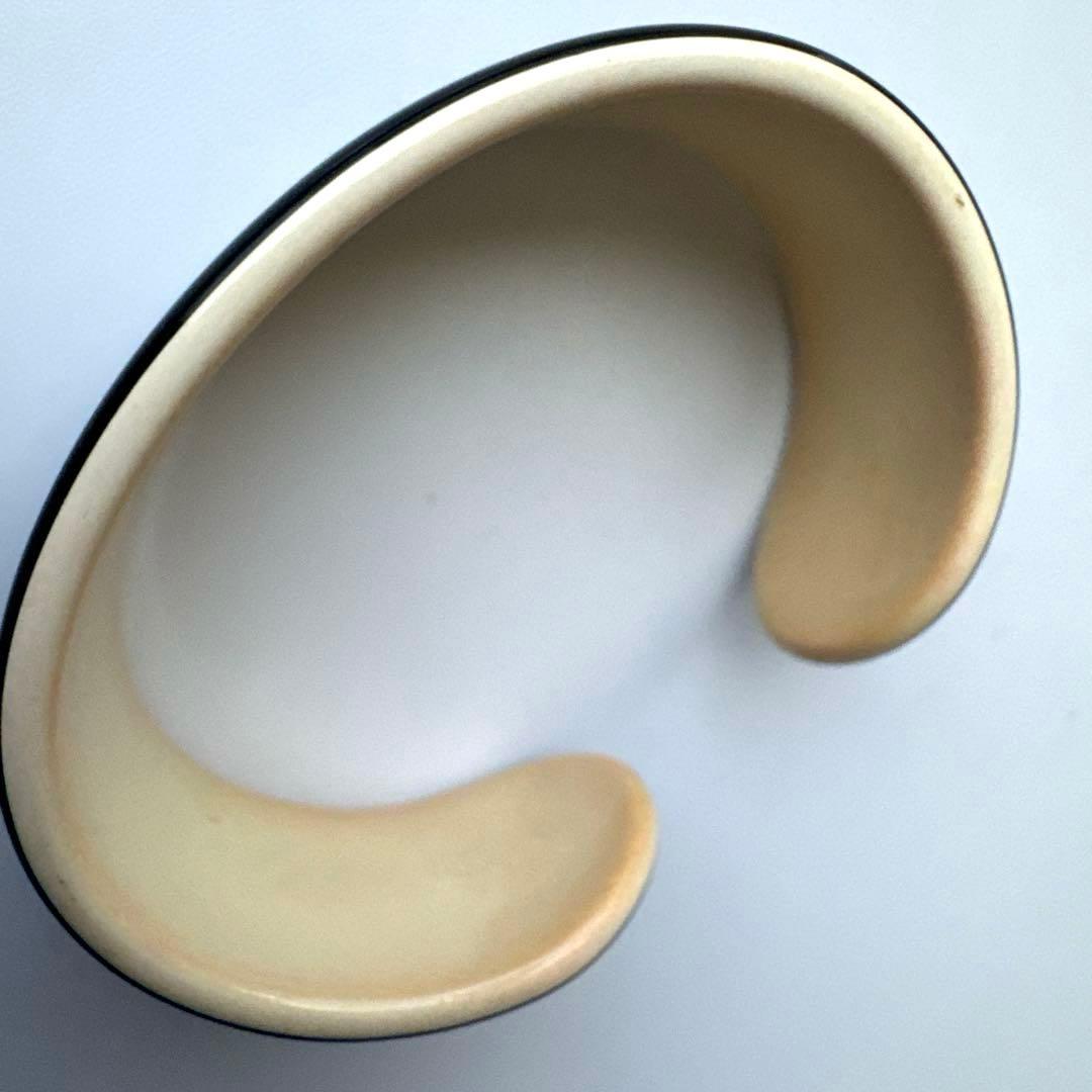 CHANEL シャネル　ココマーク バングル ブラック