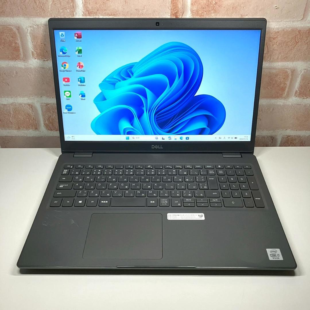 ★SSD512GB★ 第11世代i7 テンキー メモリ16GB DELL 455