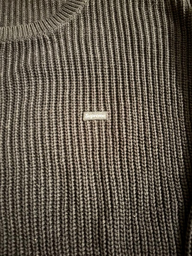 Supreme Small Box Logo セーターブラック　M