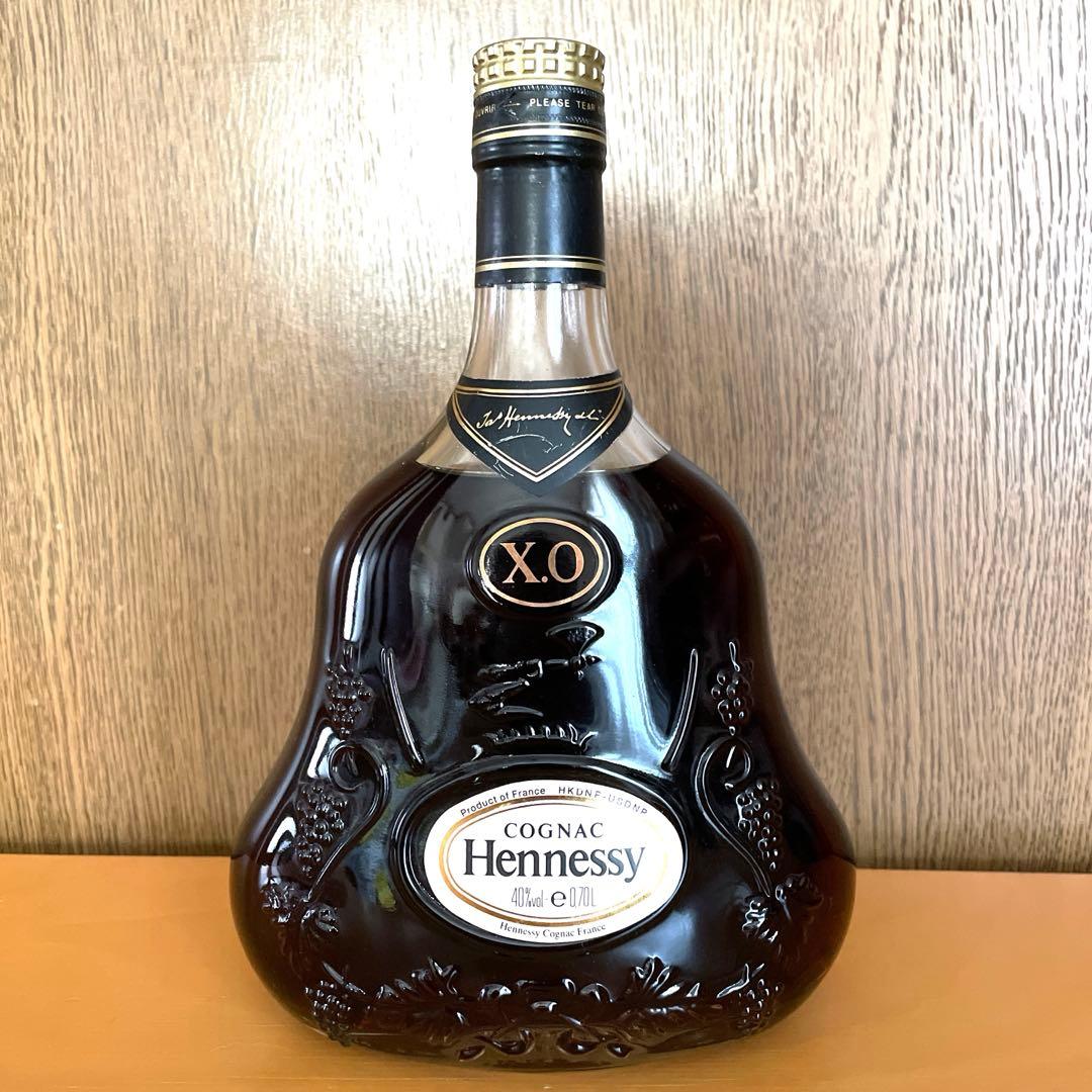 ヘネシーXO 金キャップ　クリアボトル　ブランデー　コニャック　　700ml