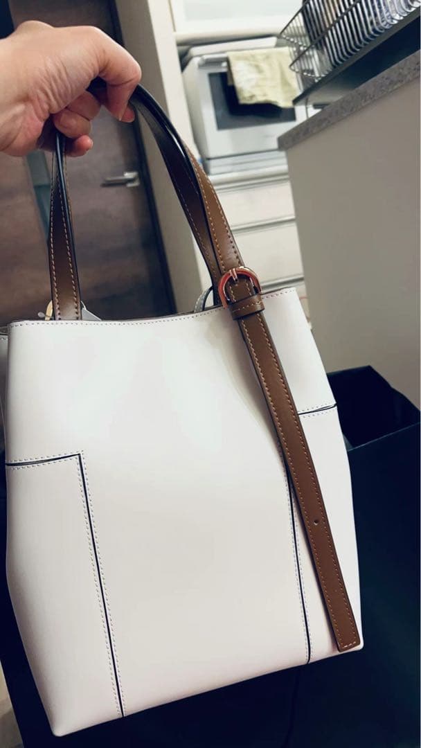 特別割引バーニーズニューヨーク美品ダブルハンドルトートバッグ