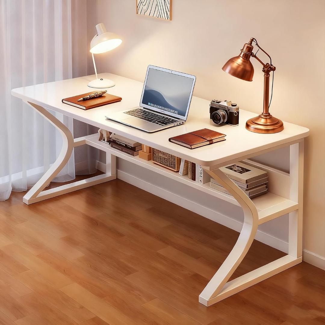 パソコンデスク コンパクト 幅100cm ゲーミングデスク 木製 PCテーブル