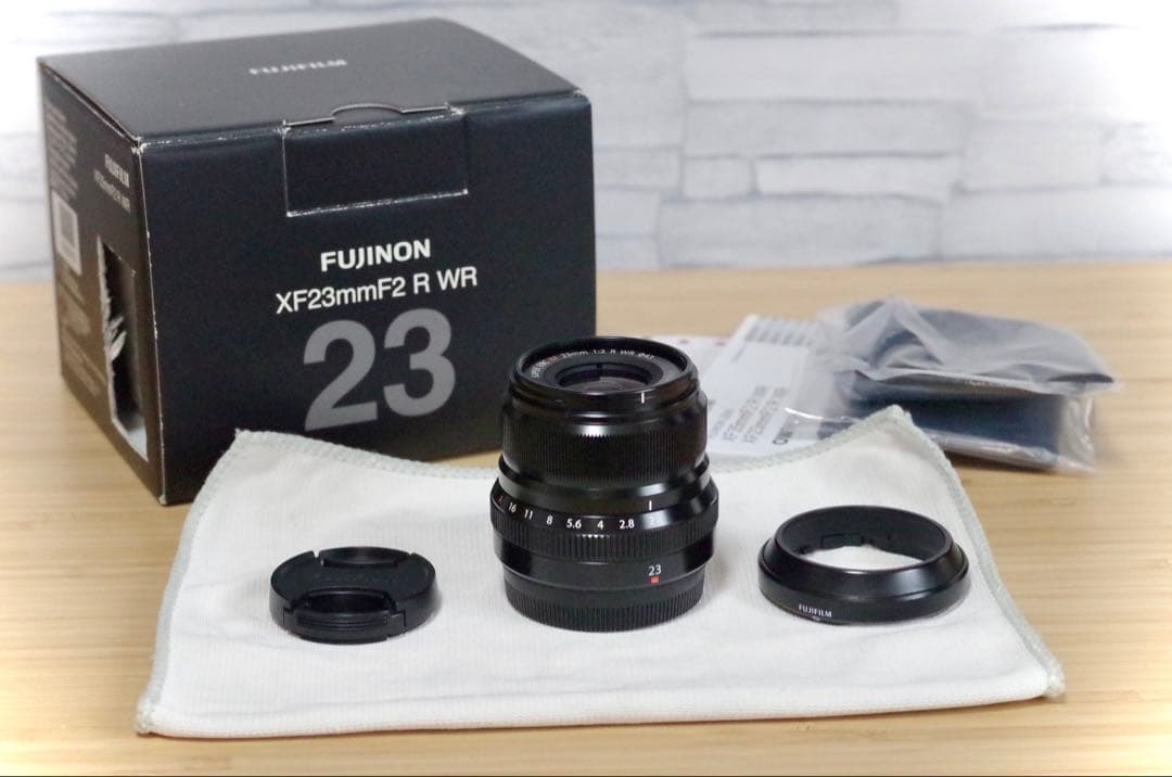 FUJIFILM XF23mm F2 R WR フジノンレンズ ブラック