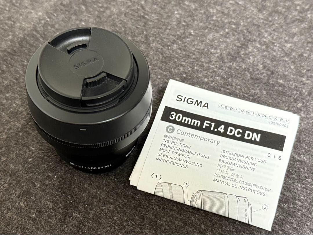 SIGMA 30mm F1.4 DC DN マイクロフォーサーズマウント